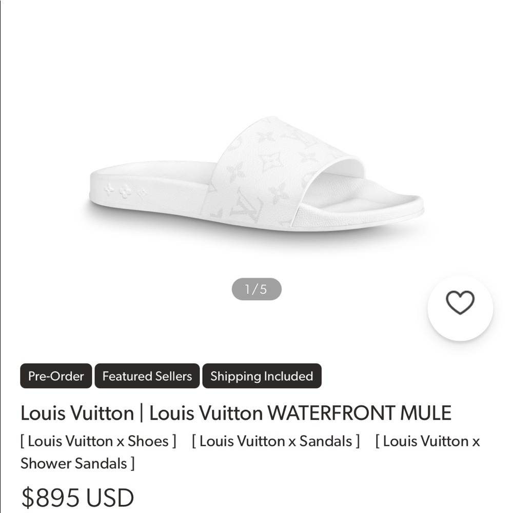 Men’s Louis Vuitton Slides